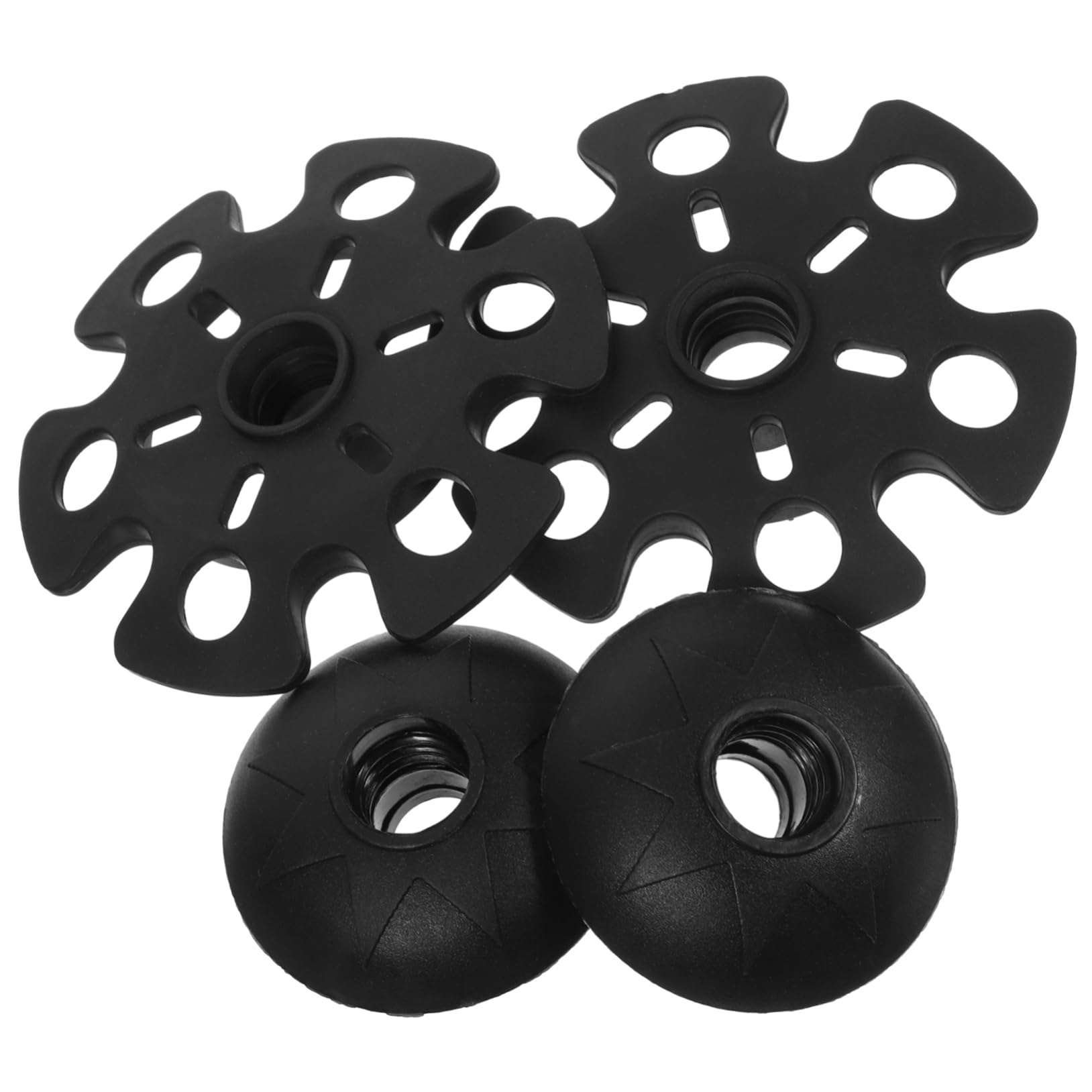 VICASKY 4 pièces Embouts Bâtons Randonnée Accessoires Trekking Antidérapants Caoutchouc et Durable pour Marche et Escalade Protection pour Bâtons de Randonnée