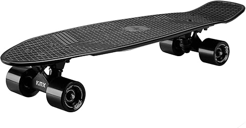 Miniatura 3 de KMX Patineta de 22 y 27 pulgadas, patineta Cruiser clásica para principiantes y patinadores avanzados, mini tabla de crucero para niños, niñas,