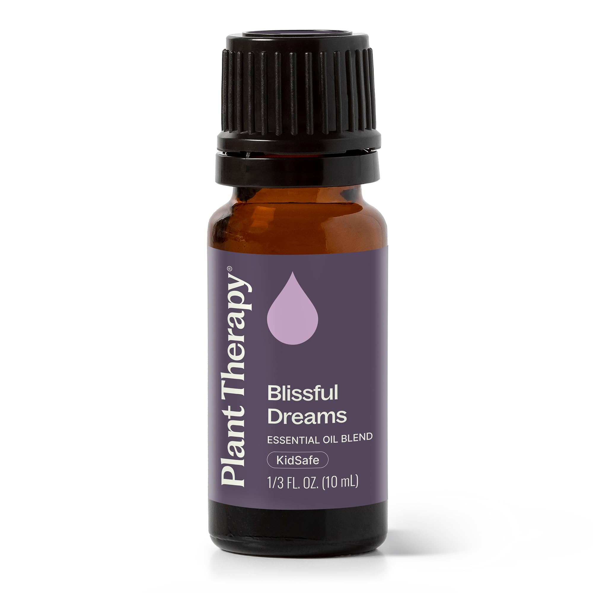 Plant TherapyBlissful Dreams Essential Oil Blend, For Relaxation While Supporting Quality Rest, Grounding and Soothing, Lovely Bedtime Aroma, 10 mL (1/3 oz) 100% Pure, Undiluted, Natural Aromatherapy