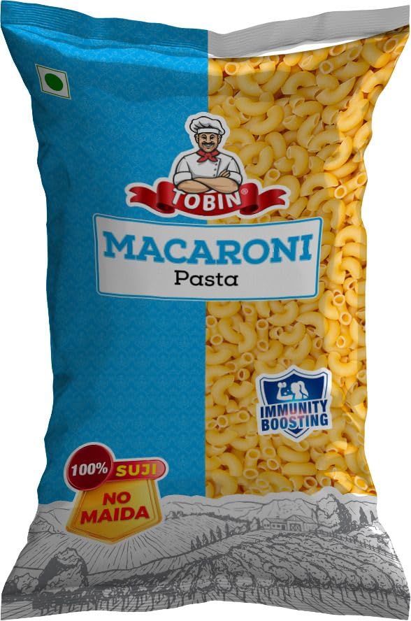 Macaroni Pasta 500gm | No Maida, Hard Wheat Semolina | Nutritious