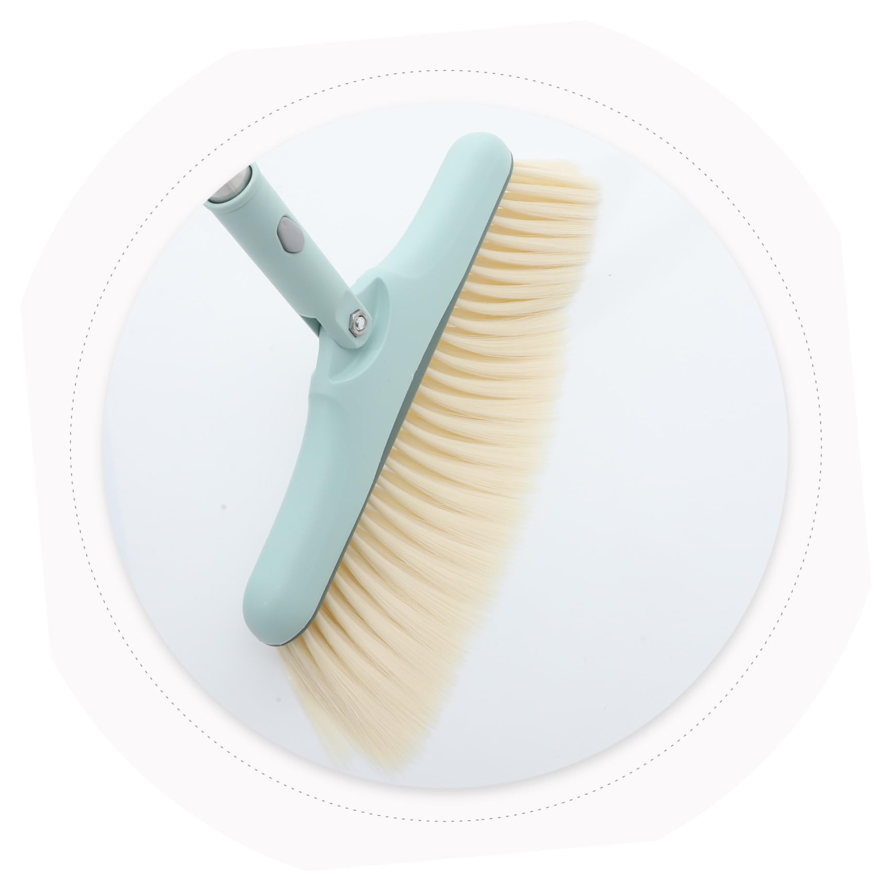 Conjunto Escoba y Recogedor con Mango Cepillo de Cerdas Suaves Resistente y Práctico para Limpieza Doméstica y Dormitorio Diseño Ergonómico y Duradero para Uso y Regalo de