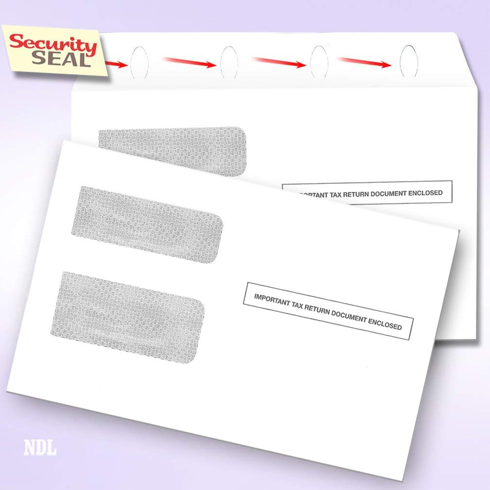 NextDayLabels 100 Self Seal Envelopes for 1099 Forms - Image 3