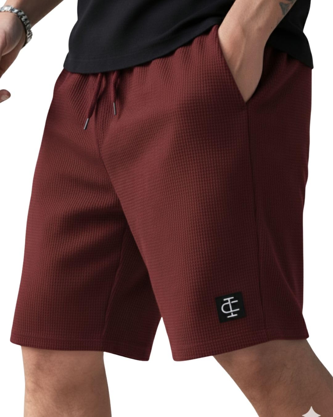 INDICLUB Men's Athletic Performance Shorts,Casual Everyday Wear, Comfortable Versatile Design-picture-28