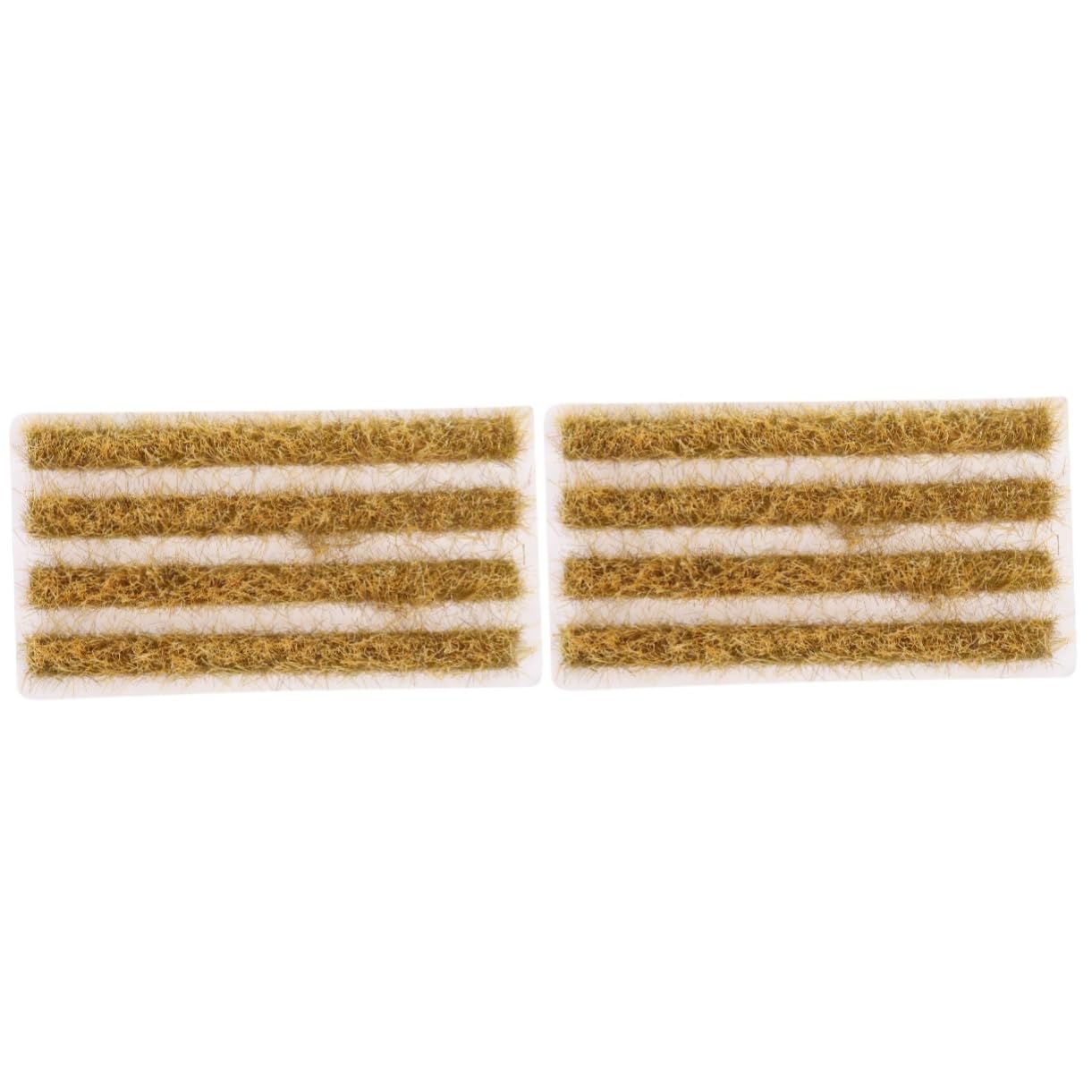 Angoily 1 Set Simulation Rice Landscape Decor Durable Static Plastic Grass for Model Railway Layouts and Tabletop Game Lightweight and Easy to Use Miniature Rice Grass Model