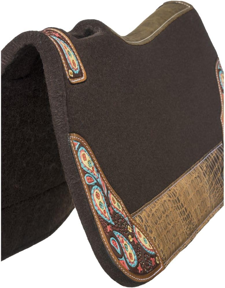 Tough 1 Hand Painted Paisley Saddle Pad