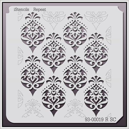 Repeat Wall Stencil 93-00019 R SC 5 X 5”