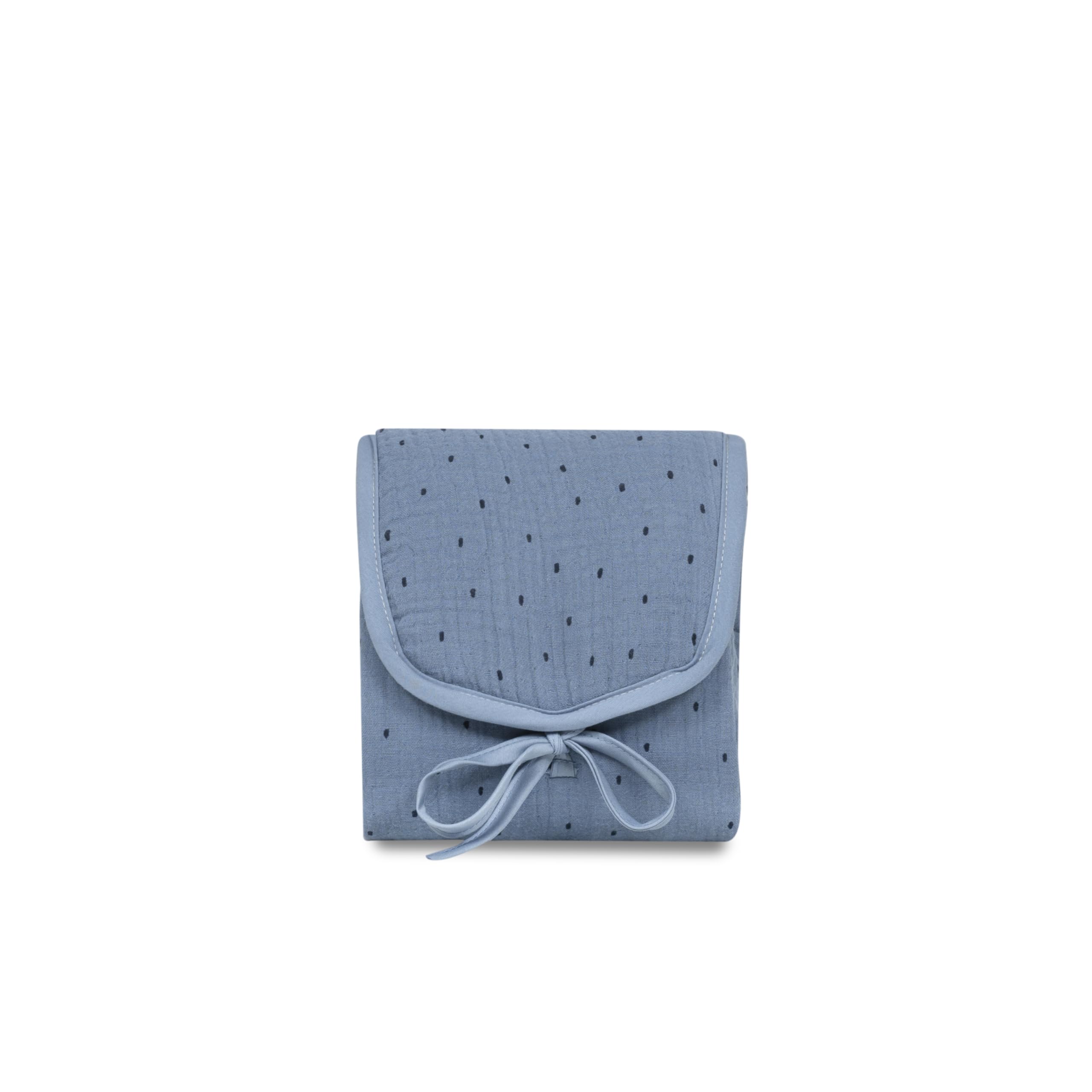 Dressing Room Plasticized Muslin POINTOS in Petrol Color · Changing Tables for Babies · 45x75 cm