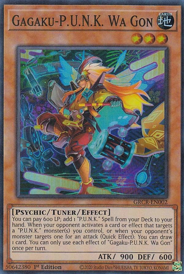 Amazon.co.jp: 遊戯王 GRCR-EN002 Ga－P.U.N.K.ワゴン Gagaku  