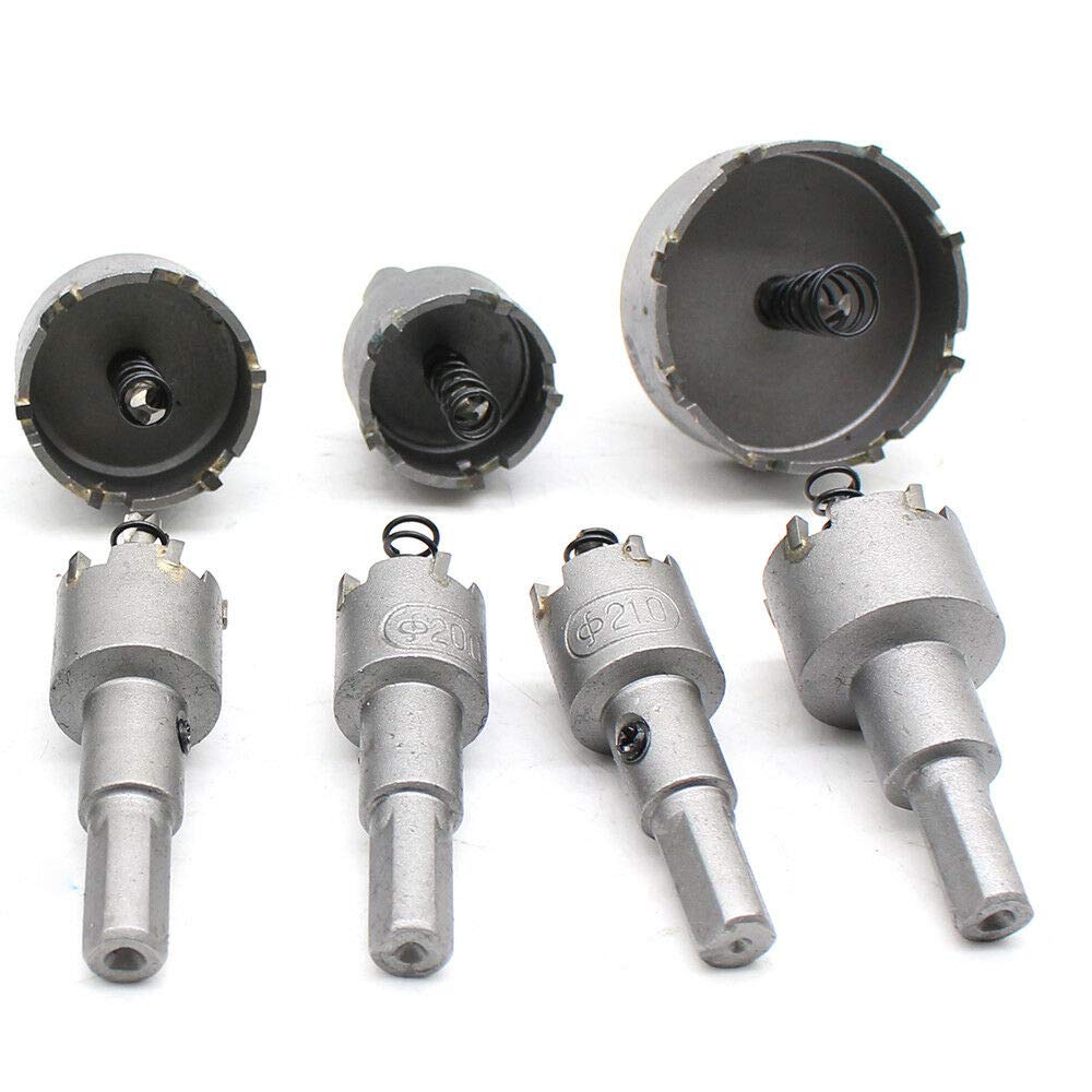 12-80mm HSS Lochsäge Bohrer Set Edelstahl Lochöffner
