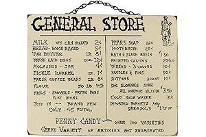 Treasure Gurus General Store Wood Wall Sign