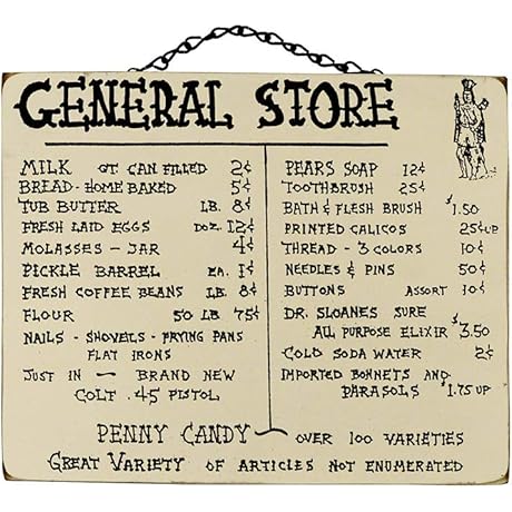 Treasure Gurus General Store Wood Wall Sign