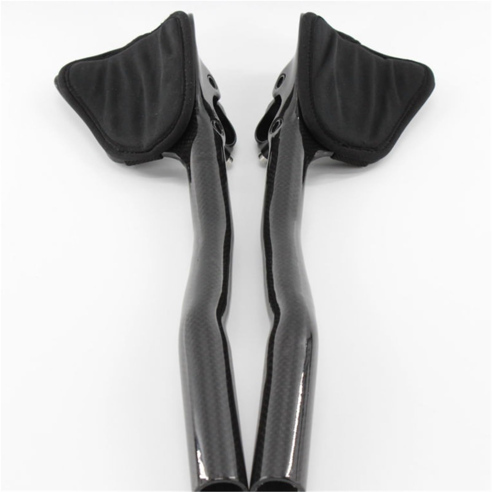 Rialzo manubrio Bici da strada Triathlon Cronometro Bicicletta completamente in fibra di carbonio Barra in estesa stile TT