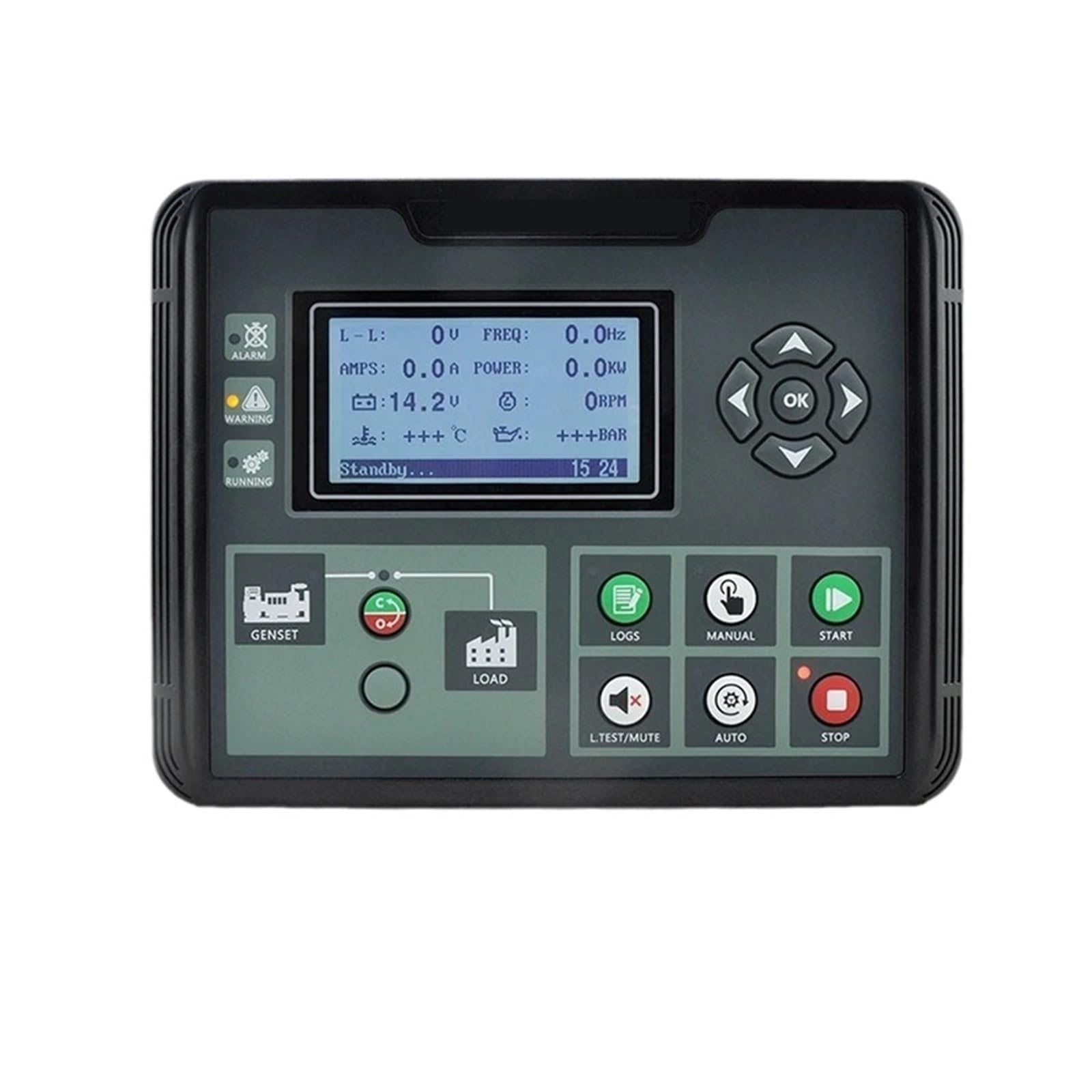 Jdilfunu Dc50d Mk3 Dc50d Dc52d Dc50dr Dc52dr Mk3 Generator Set Controller Genset Control Panel 1Pcs(Dc50d Mk3)