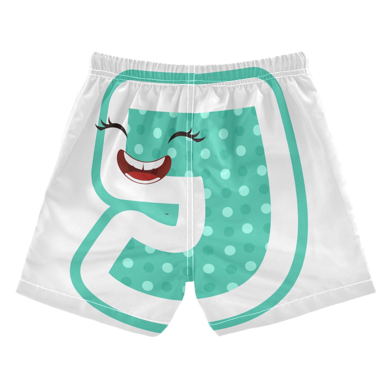 Little Boys Swim Trunks Teens Stretch Swim Shorts Drawstring Infant Baby Boy Beach Shorts Swimwear J