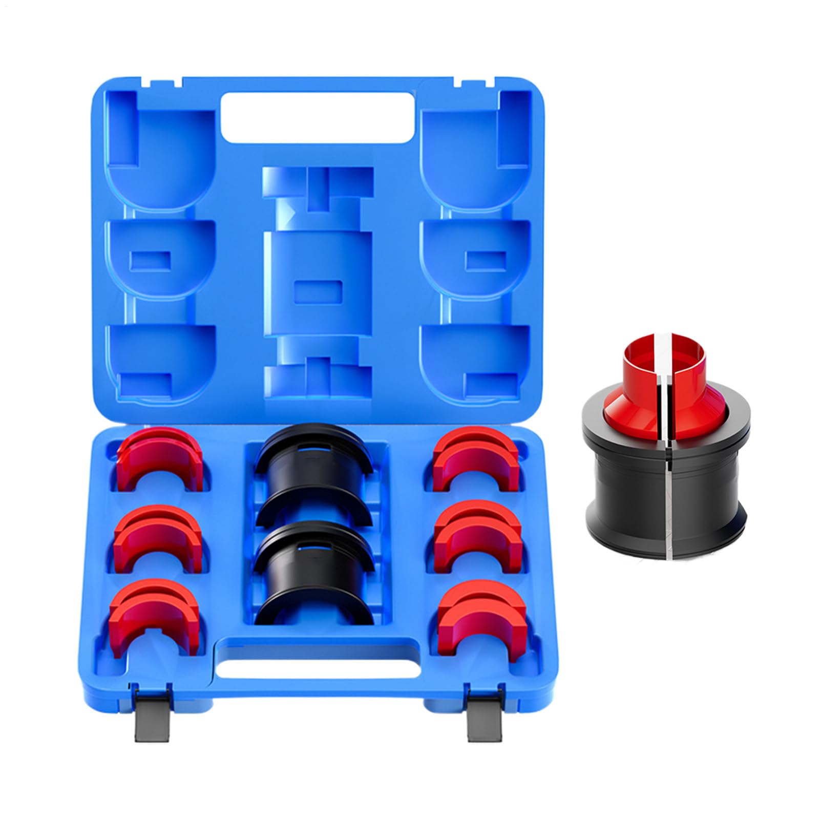 Kit Attrezzi Tenute Set Rimozione Tenute Ammortizzatori | Attrezzatura Ergonomica Montaggio Guarnizioni Ammortizzatori Per Manutenzione Moto Offroad Garage Officina Casa