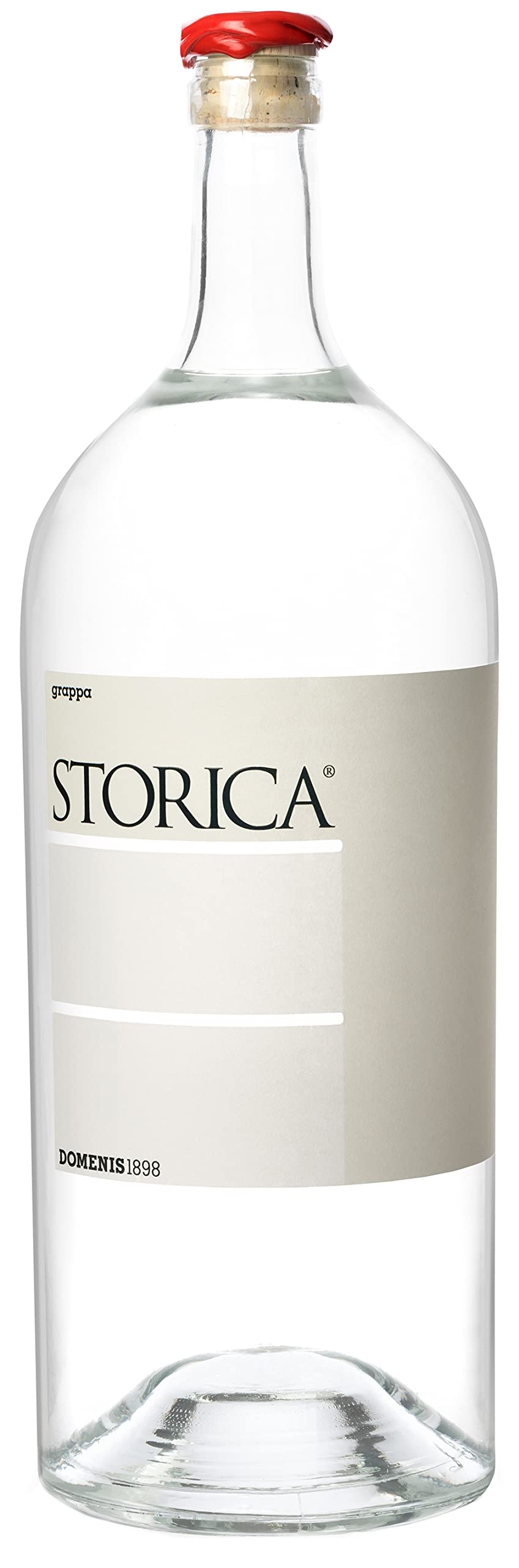 DOMENIS1898 - STORICA BIANCA grappa 50% vol. bottiglia in vetro da 6 litri