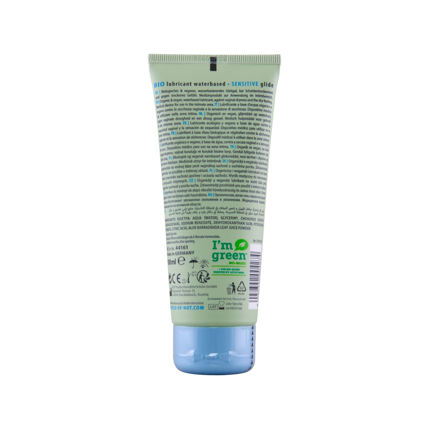 Amazon.com: HOT BIO Lubricant Waterbased Sensitive - Certified Vegan,  Organic Lubricant Water Based Lube for Couples Sex & Adult Sex Toys -  Natural Lube Water Lubricant Sex Gel for Couples with Aloe