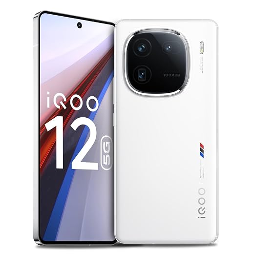 iQOO 12 5G Legend 12GB RAM 256GB Storage - Smartphones