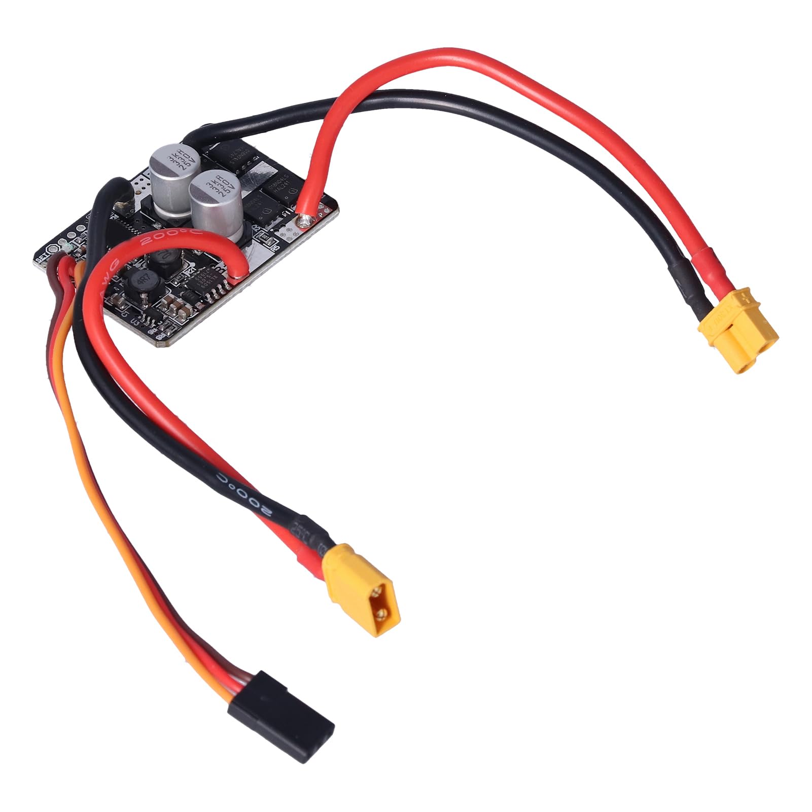 Modulo controller di potenza universale da 7 V a 24 V APOSA - Mini controller elettronico di velocità per robot - Limite di corrente 15 A - PCB a doppia faccia da 1,6 mm con