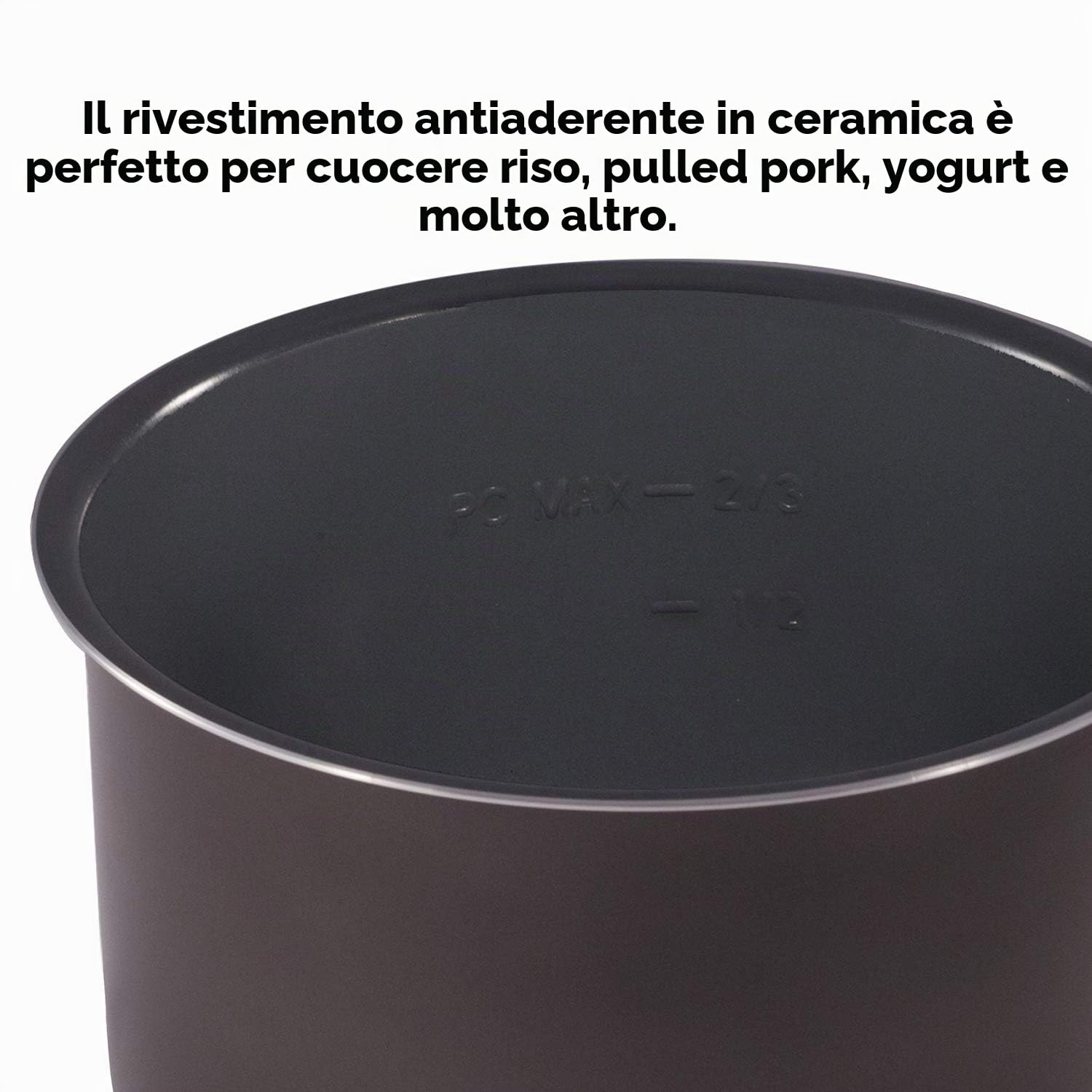 Instant Pot Vaso interno in ceramica antiaderente - 5,7 litri