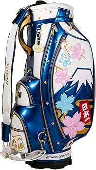 【送料込み】希少キャディバッグ　ウィンウィンスタイル　メンズ　レディース　兼用 WINWIN STYLE ウィンウィンスタイル 富士山/日本一 キャディ