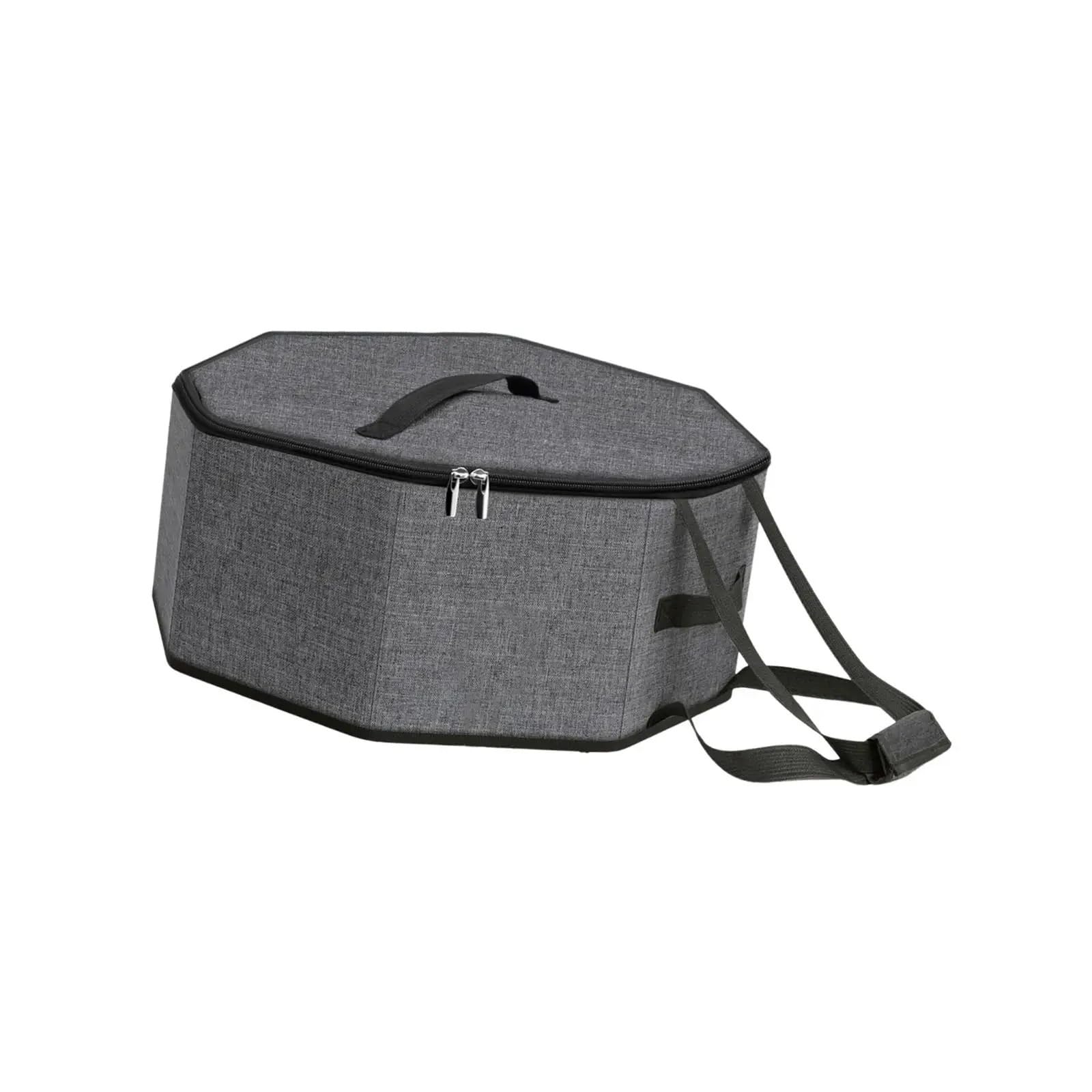 Caja de almacenamiento for sombreros, organizador con cierre cremallera, portátil, ligero, práctico, resistente al desgaste, for playa Para Sombrero