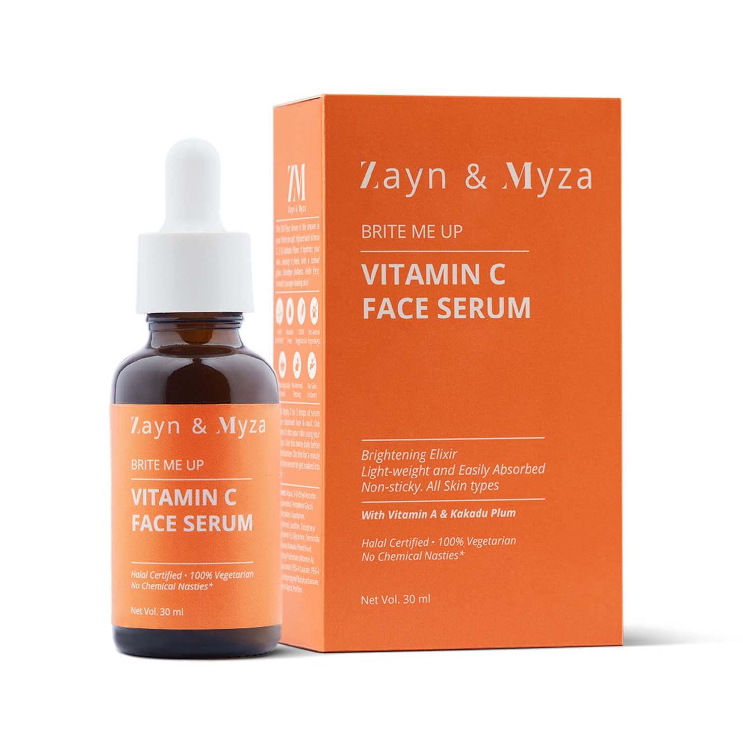 ZM Zayn & Myza Vitamin C Face Serum Brightening Serum For Glowing