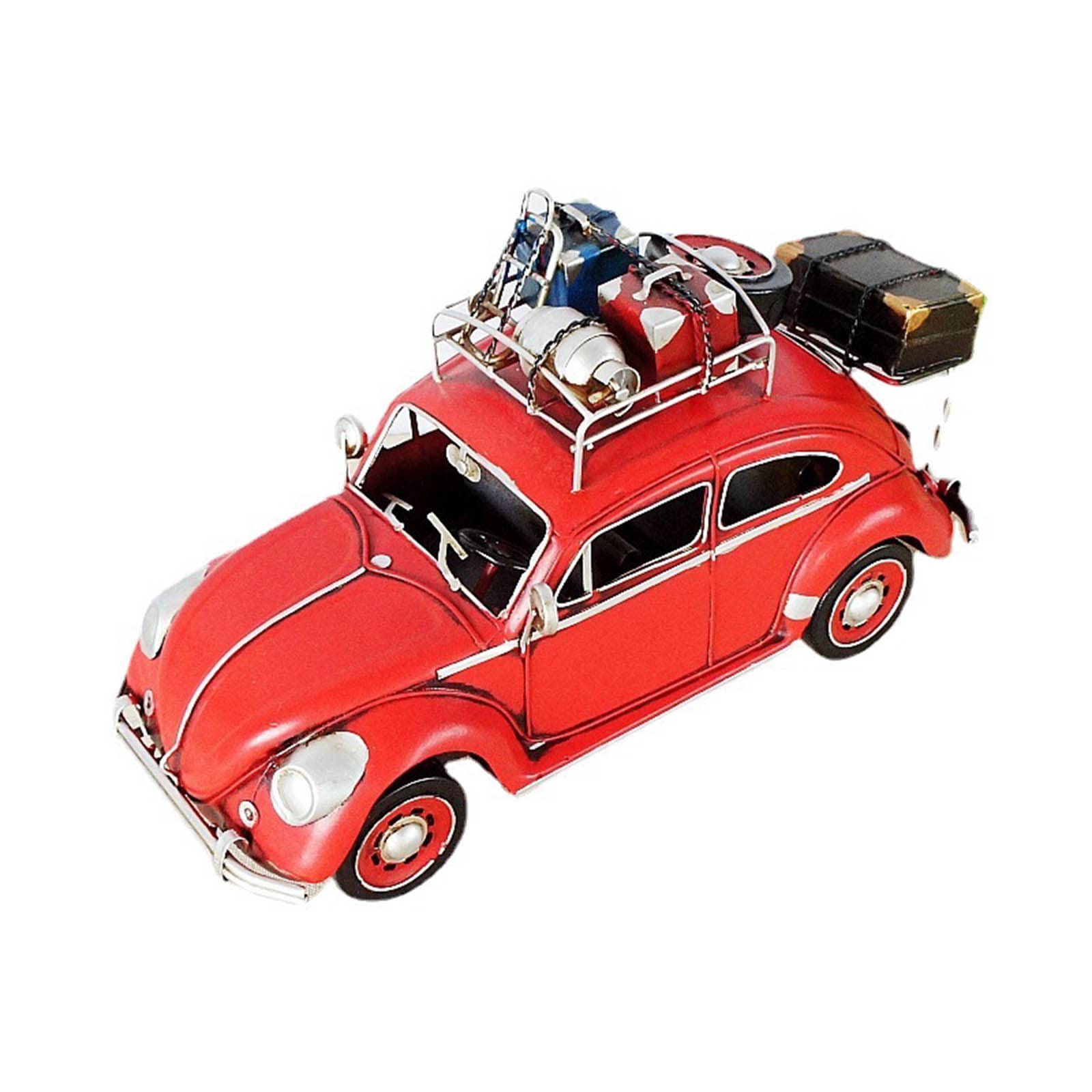 Arte del Ferro Vecchio Modello Auto d ' Artigianato Ornamento da Tavolo Collezione Giocattoli per Bambini Regalo Artigianato in Metallo Auto Classica retrò Fatta a Mano Macchinine da