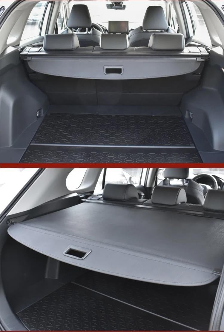 For Toyota For Corolla For Cross Trunk Cover Retractable Tail Box Sunshade Partition Stowing Tidying Sturdy Boot Cover(Oxford cloth)