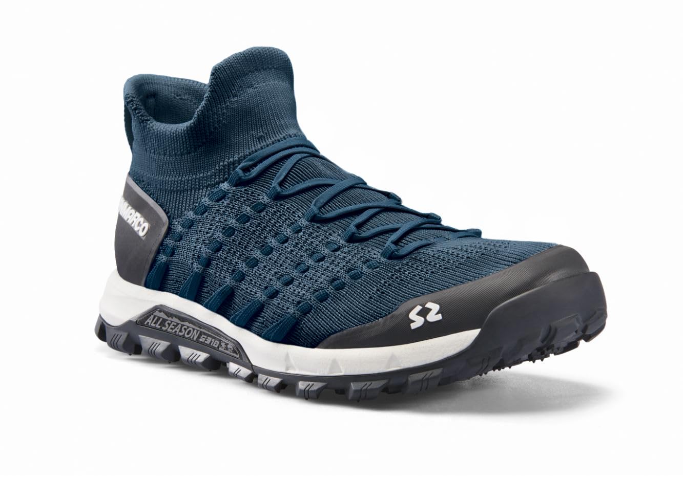 San Marco Men's Sock Trekking Shoe, Marine, 11 UK