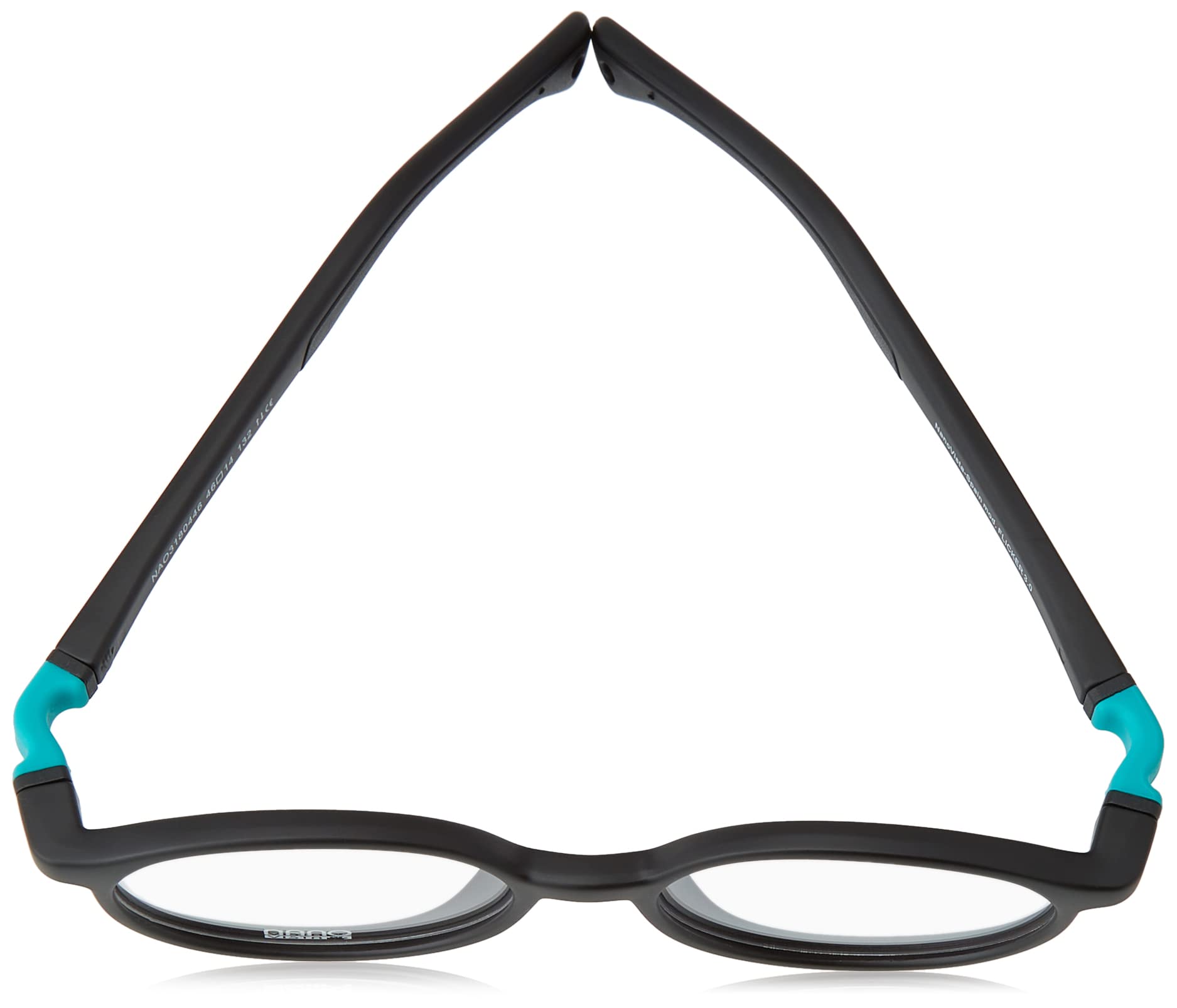 NANO OPTICAL Brille NEGRO MATE/TURQUESA /46x14x132