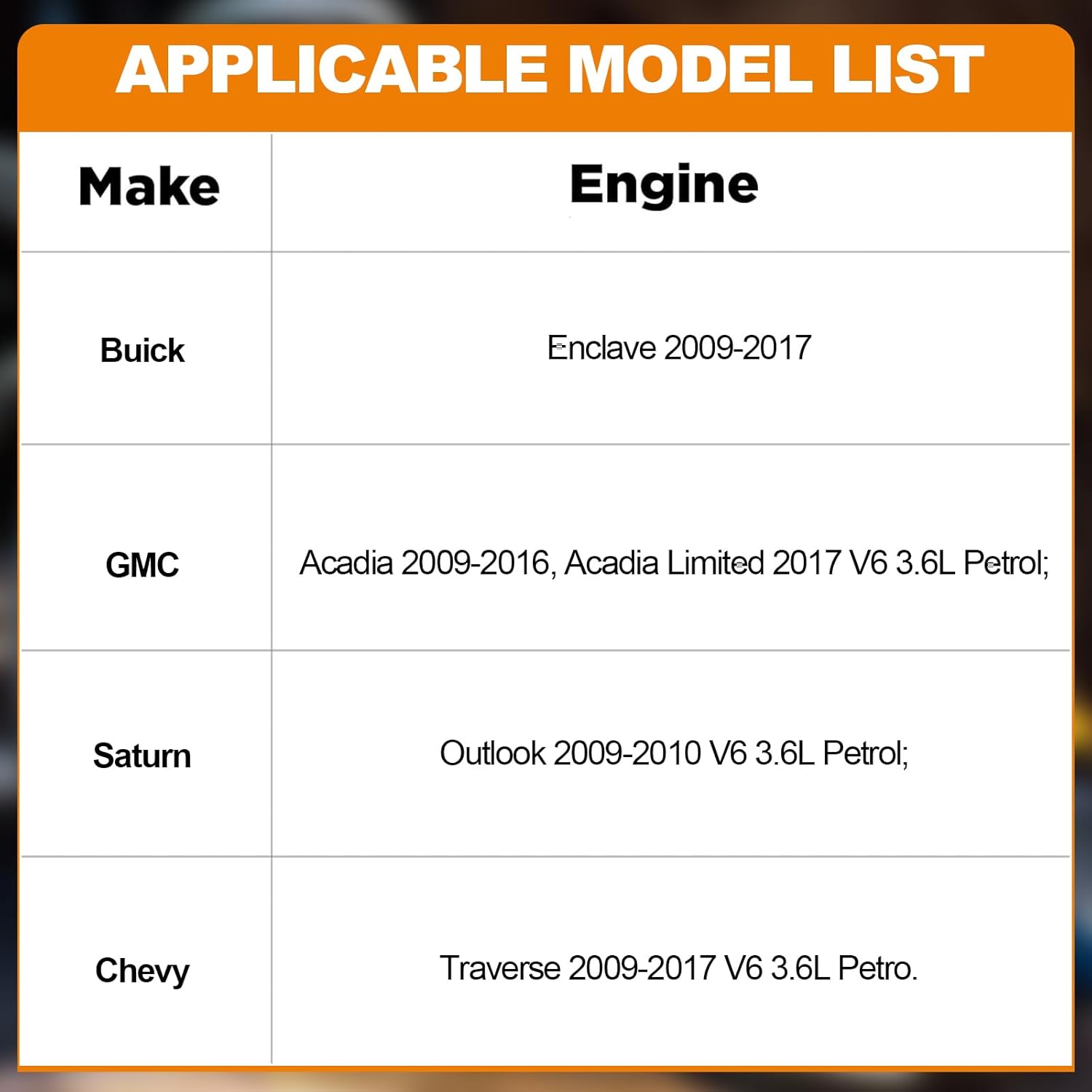 Electric Fuel Pump Assembly Compatible With Buick Enclave 2009-2017 GMC Acadia 2009-2016, Acadia Limited 2017 Chevy Traverse 2009-2017 Replace E3790M SP6657M FG1371