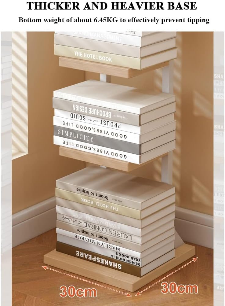 Amazon｜目に見えない本棚タワーフロアスタンディング本棚 4/5/6 段