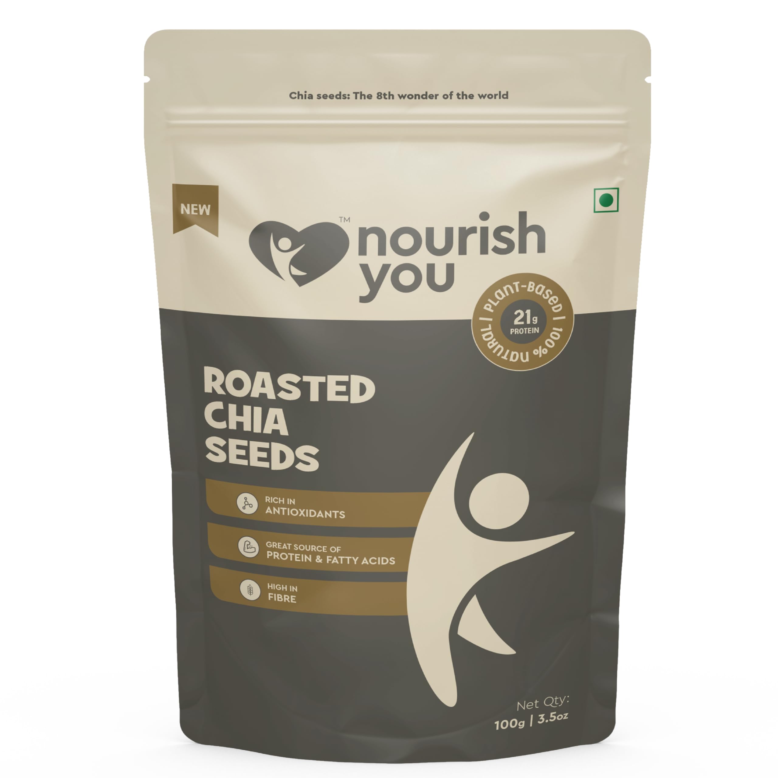 See full amazon price history chart for Nourish You Roasted Black Chia Seeds | Fibre Rich Seeds | Diet Food | Antioxidants | Healthy snacks | Nutrients rich | High in Protein & Fatty Acids |100 GM Nourish You Roasted Black Chia Seeds | Fibre Rich Seeds | Diet Food | Antioxidants | Healthy snacks | Nutrients rich | High in Protein & Fatty Acids |100 GM (B0CRHRB4MD) Amazon Price History, Amazon Price Tracker