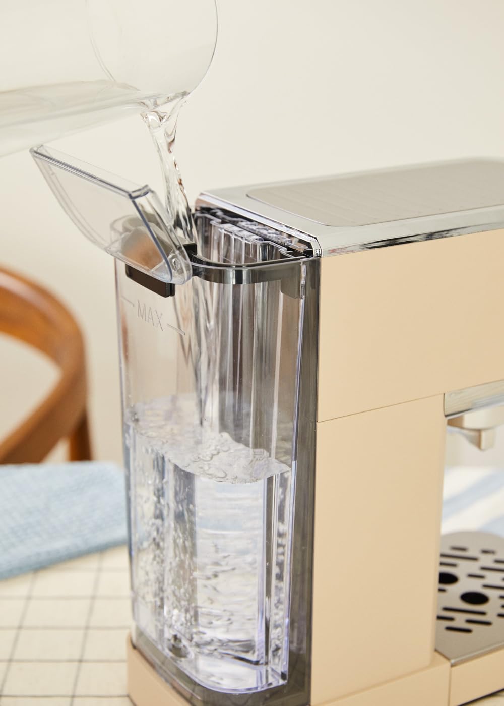 CREATE / THERA CLASSIC COMPACT/Cafetera express arena / 20 bares, semiatuomática, función café frío, brazo doble salida, depósito 1,2L, café molido y monodosis ESE 55mm, con vaporizador, 1350W