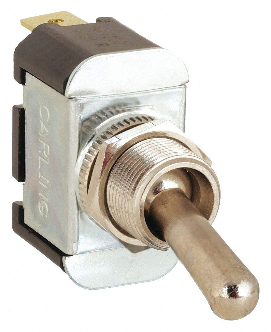 Toggle Switch, SPDT, 10A @ 250V, QuikConnct: Amazon.com