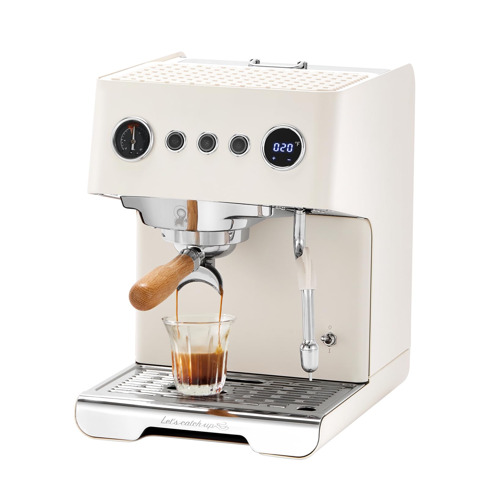 Gemilai G3028A Espresso Machine White