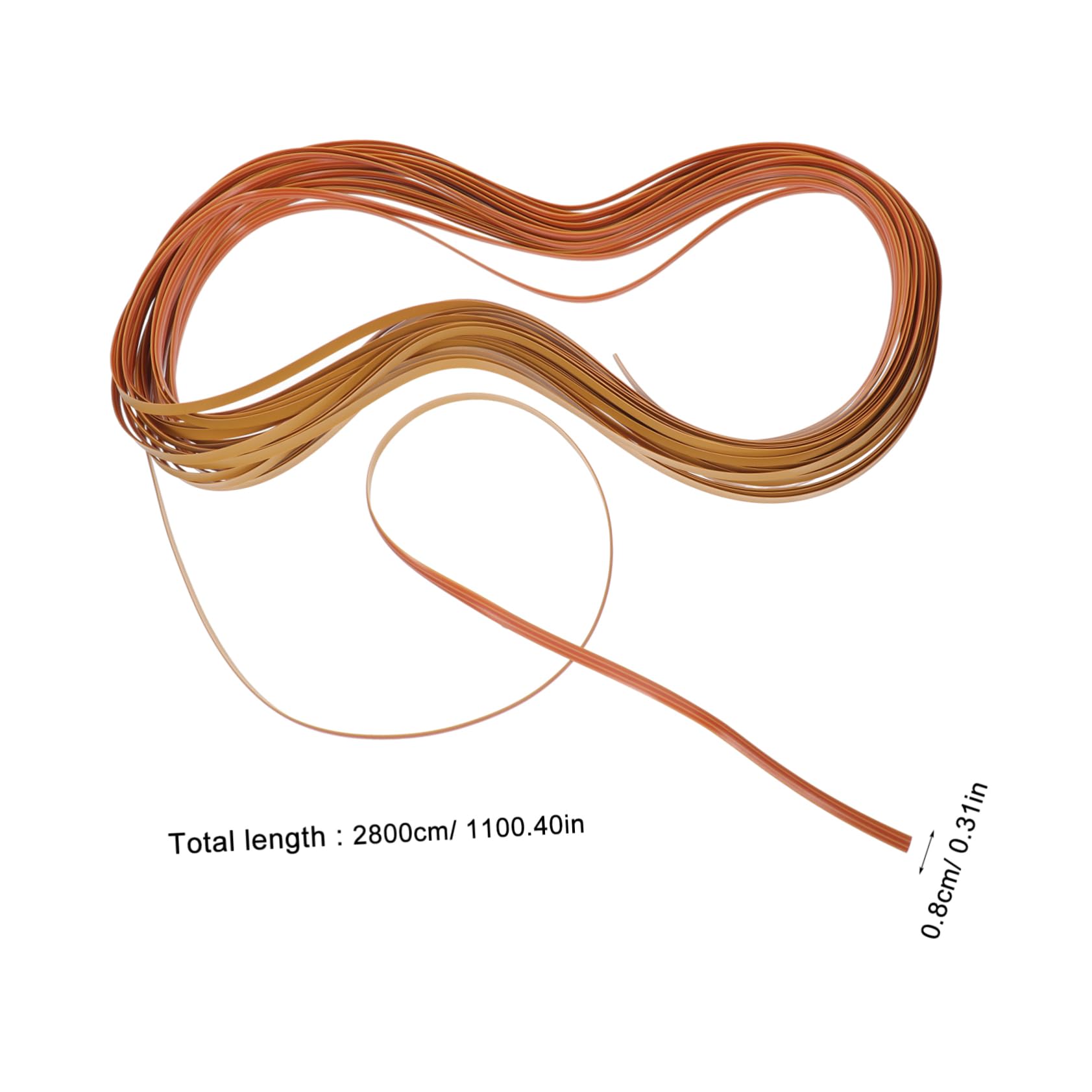 SOLUSTRE Plastic Rattan Repair Kit Pe Material for Easy DIY Furniture Restoration