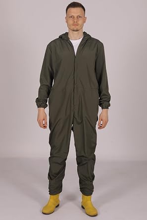 Worker Coverall Fisherman Farmer Gardener Hairdresser Laboratory Liquid Ejector Sweatproof Fabric Unisex