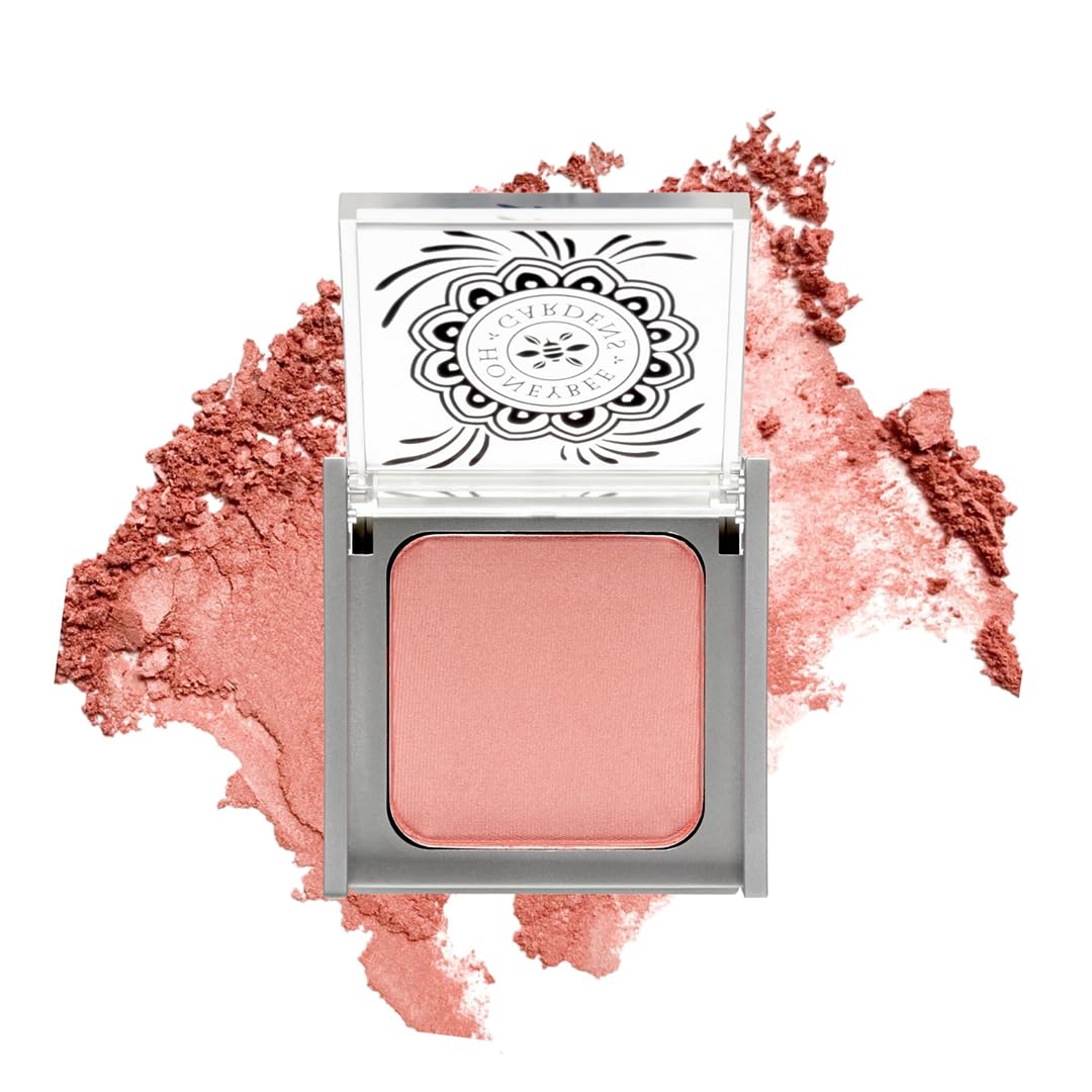 Honeybee Gardens Complexion Perfecting Powder Blush, Rendezvous Soft Rose Rendezvous 0.3 Ounce (Pack of 1)