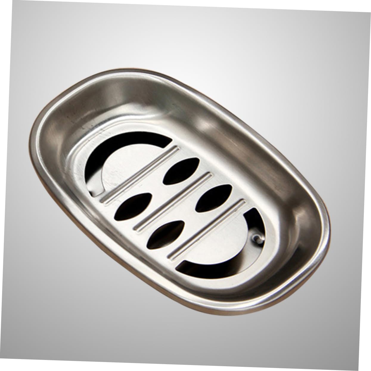 Jaboneras De Acero Inoxidable 304 Ovaladas Dobles, Doble Capa Escurridor, Resistente Al Agua para Ducha y Cocina, Paquete De 2 Unidades
