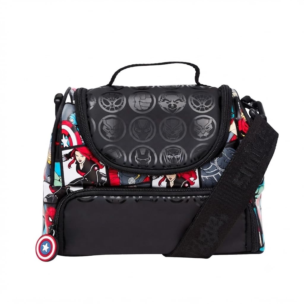 Smiggle Style Double Decker Lunch Bag for Kids -5 Smiggle Style Double Decker Lunch Bag for Kids -5