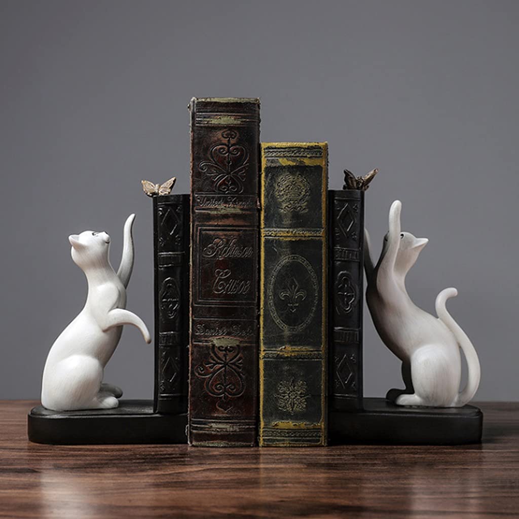 Fantasy-Buchstützen Aus Kunstharz – Dekorative Bücherhalter Für Regal, Wohnzimmer & Büro