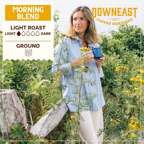 Downeast Coffee Roasters Café Molido Light Roast 12oz x6 miniatura 2