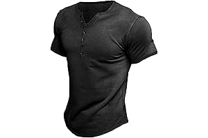 Comdecevis Henley Shirts for a Timeless and Versatile Style