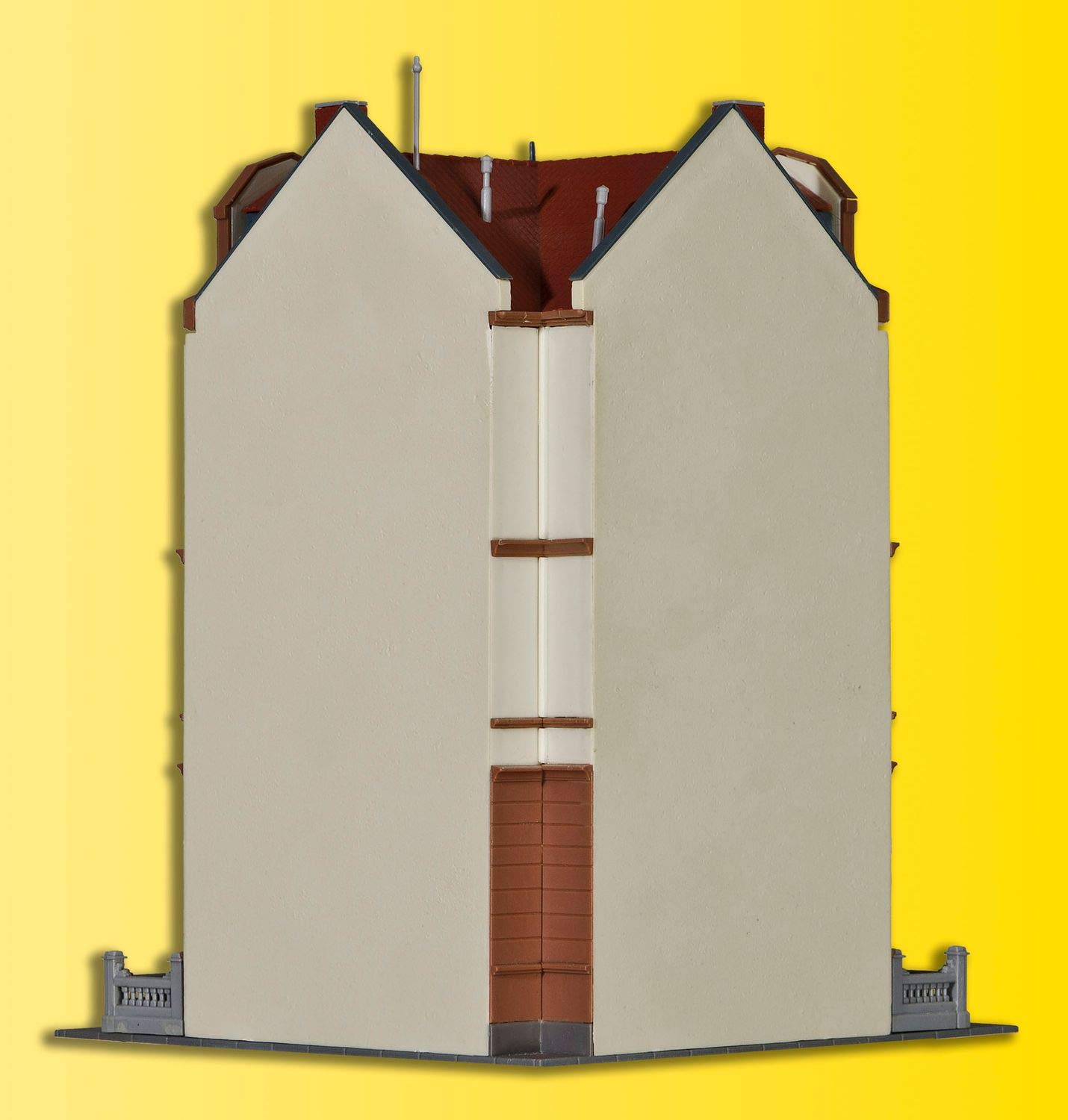 Kibri, Vollmer H0 - 39100/43811 - Décor - 2 Maisons D'angle - Catawiki