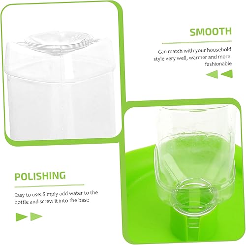 Miniatura 7 de Termostato Reptil Bandeja de Alimentos Plato de Agua Grande Plato de Plástico Alimentador de Agua Automático Fuente de Mascotas Tazón para Lagartijas