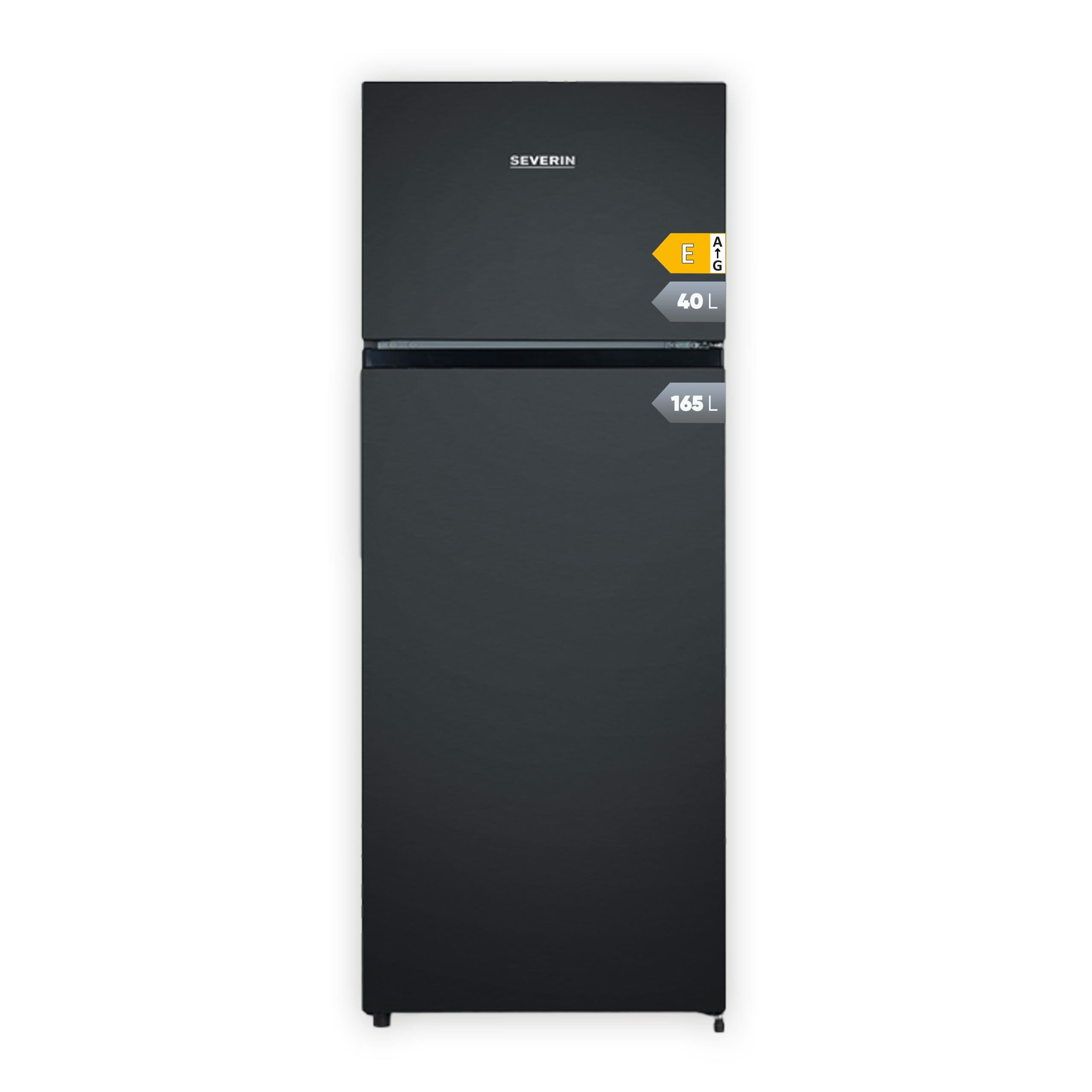 severin rkg 8934 frigorifero doppia porta linea retro' 208 lt classe e colore turchese