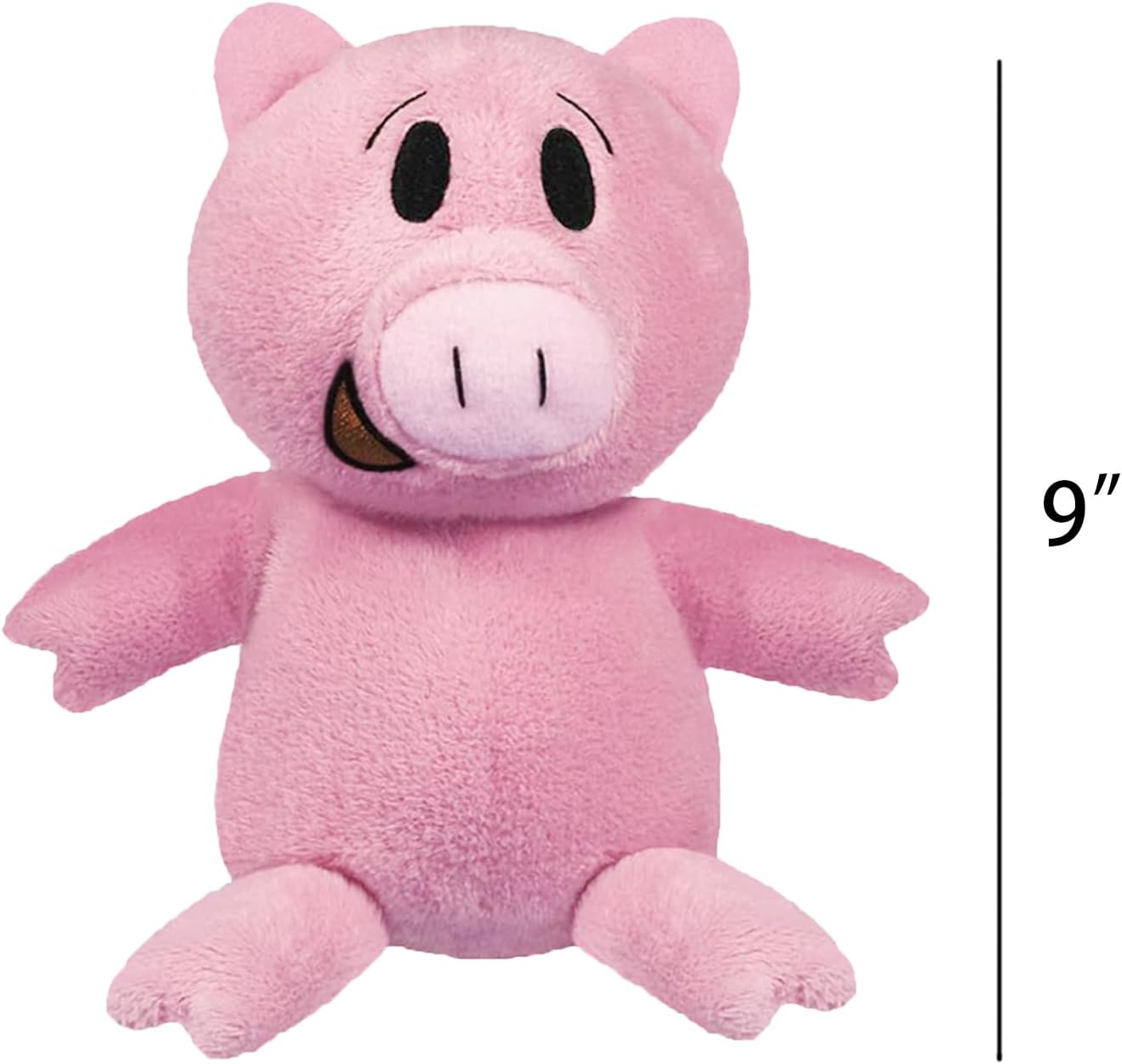 New Blue Elephant and Pink Pig Plush Toys,for Boys and Girls Animal Toys,Christmas Valentine's Day Room Decoration Party Gifts (2PC)