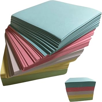 700 Sheets Non-Sticky Memo Notes Pads Blank Notes Paper Blank Memo Sheet Note Cube Not Sticky 3 x 3 Inch for Home Office Memo Sheets